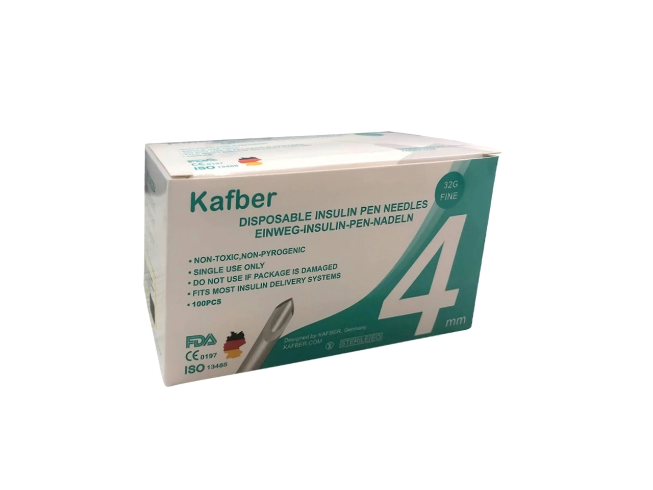 سرسوزن انسولین kafber 4mm