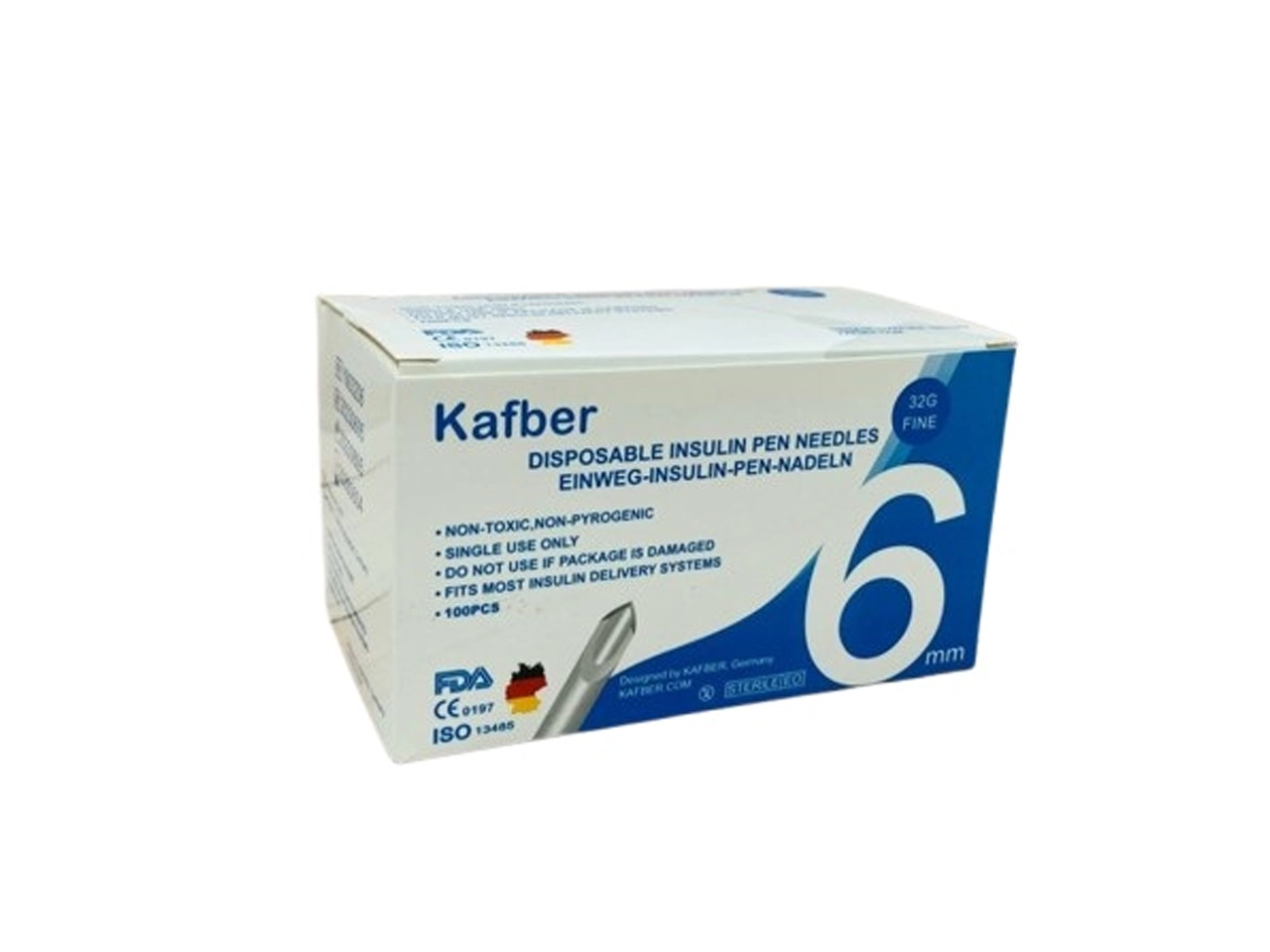 سرسوزن انسولین kafber 6mm