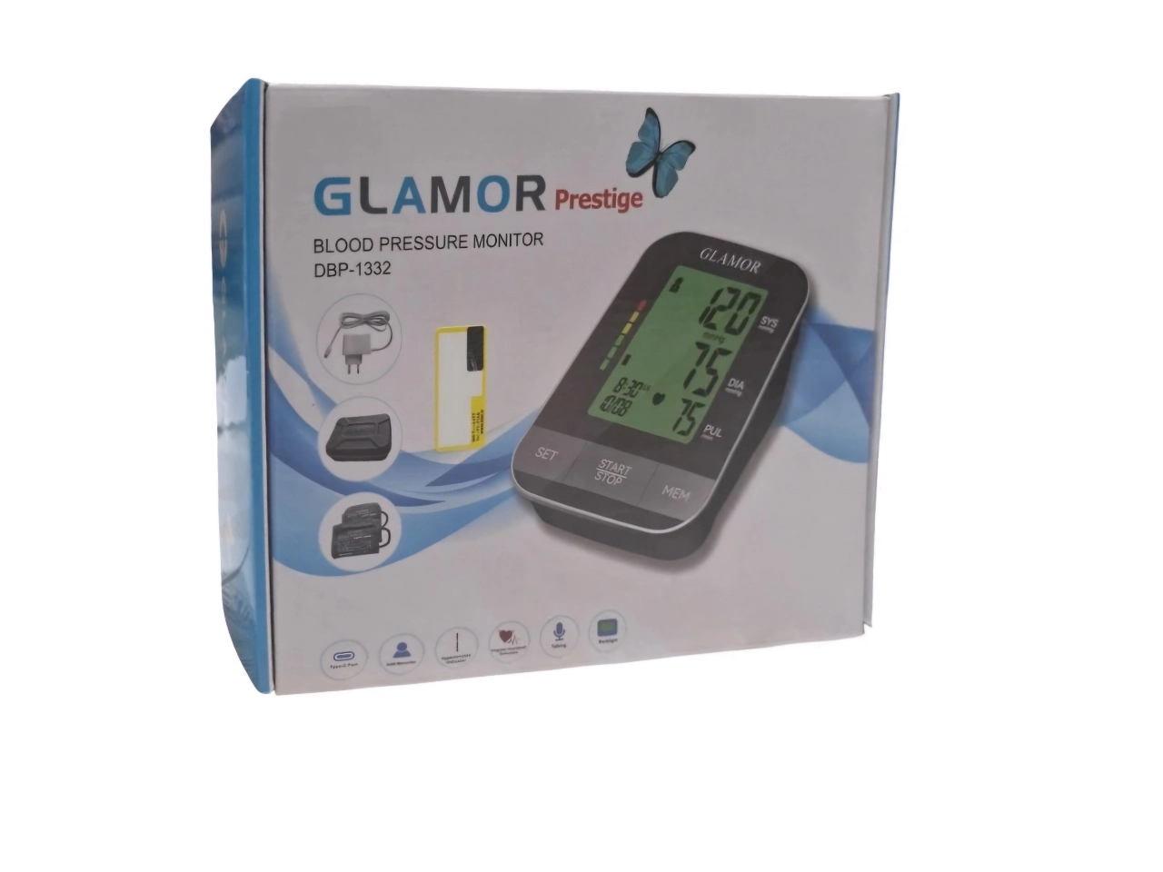 فشارسنج دیجیتالی سخنگوی Glamor مدل DBP-1332