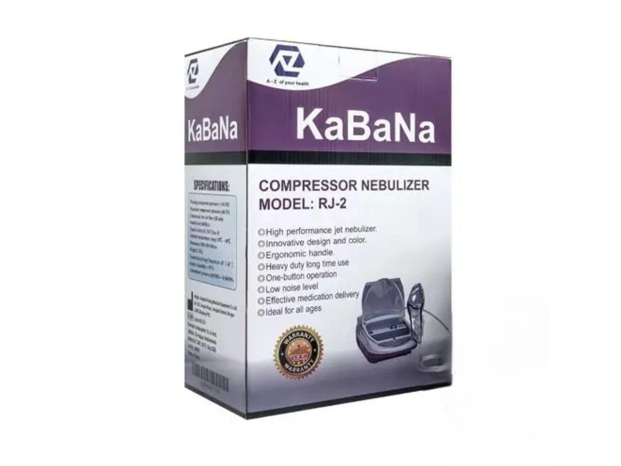 دستگاه نبولایزر KaBaNa مدل RJ-2