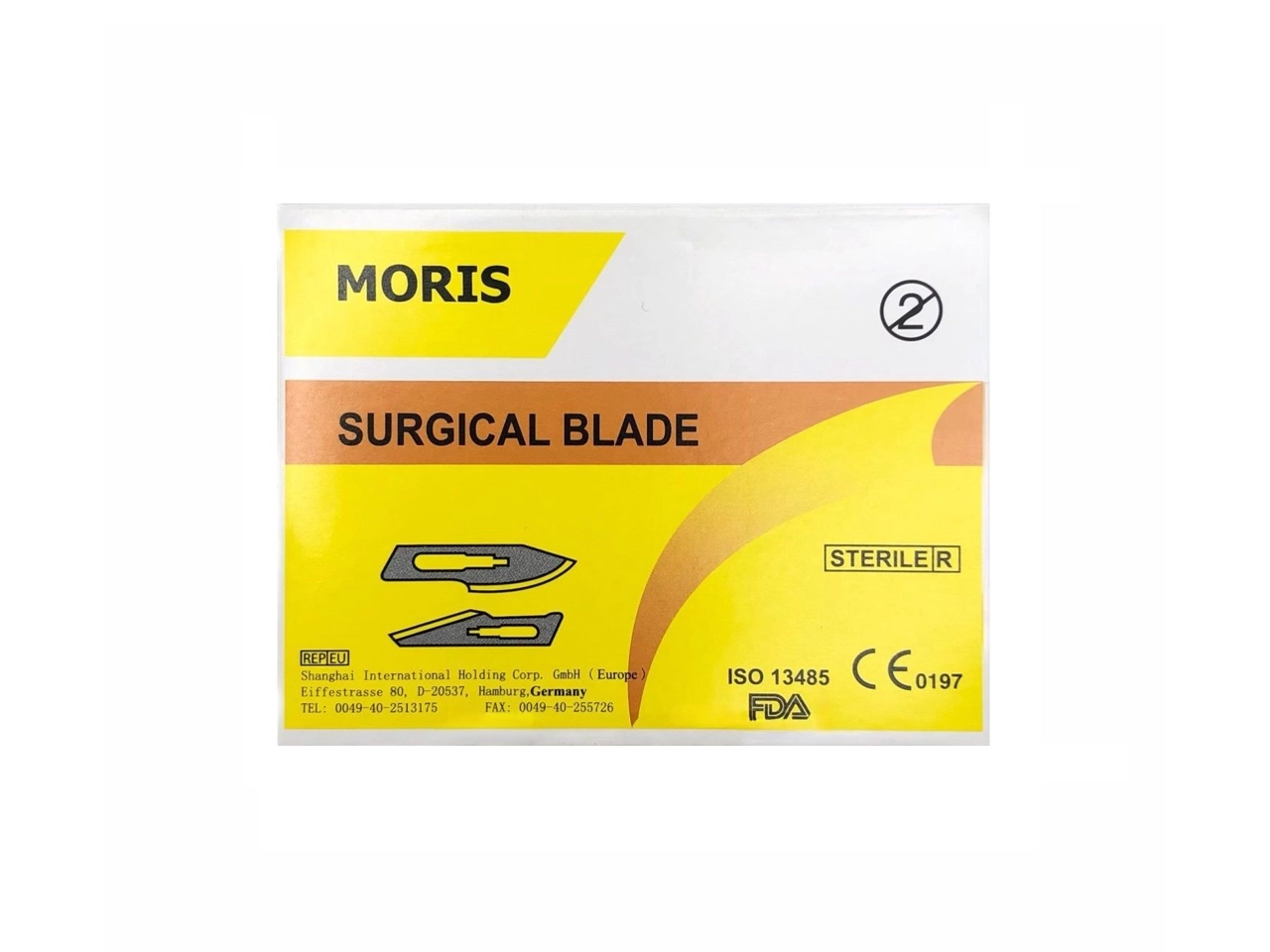 تیغ بیستوری (تیغ جراحی) Moris بسته 100 عددی