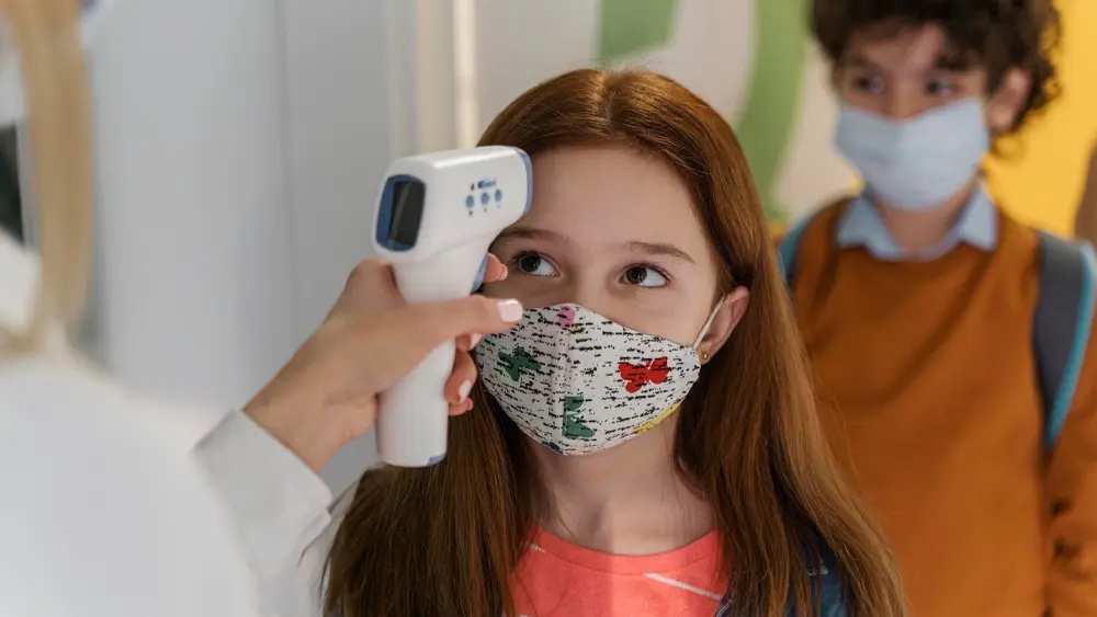 تب‌سنج مادون قرمز برای کودکان