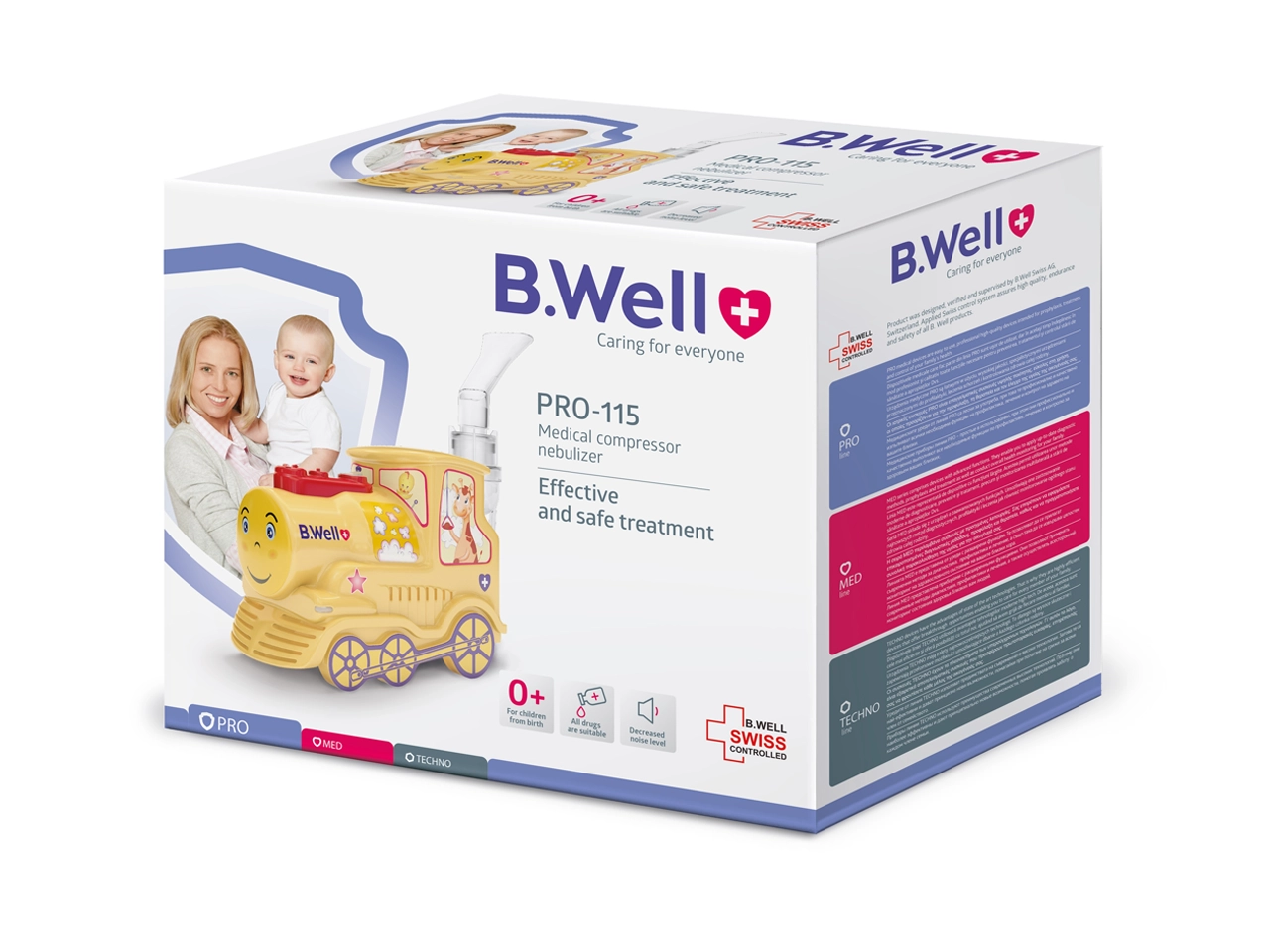 نبولایزر کمپرسوری B.Well مدل PRO-115