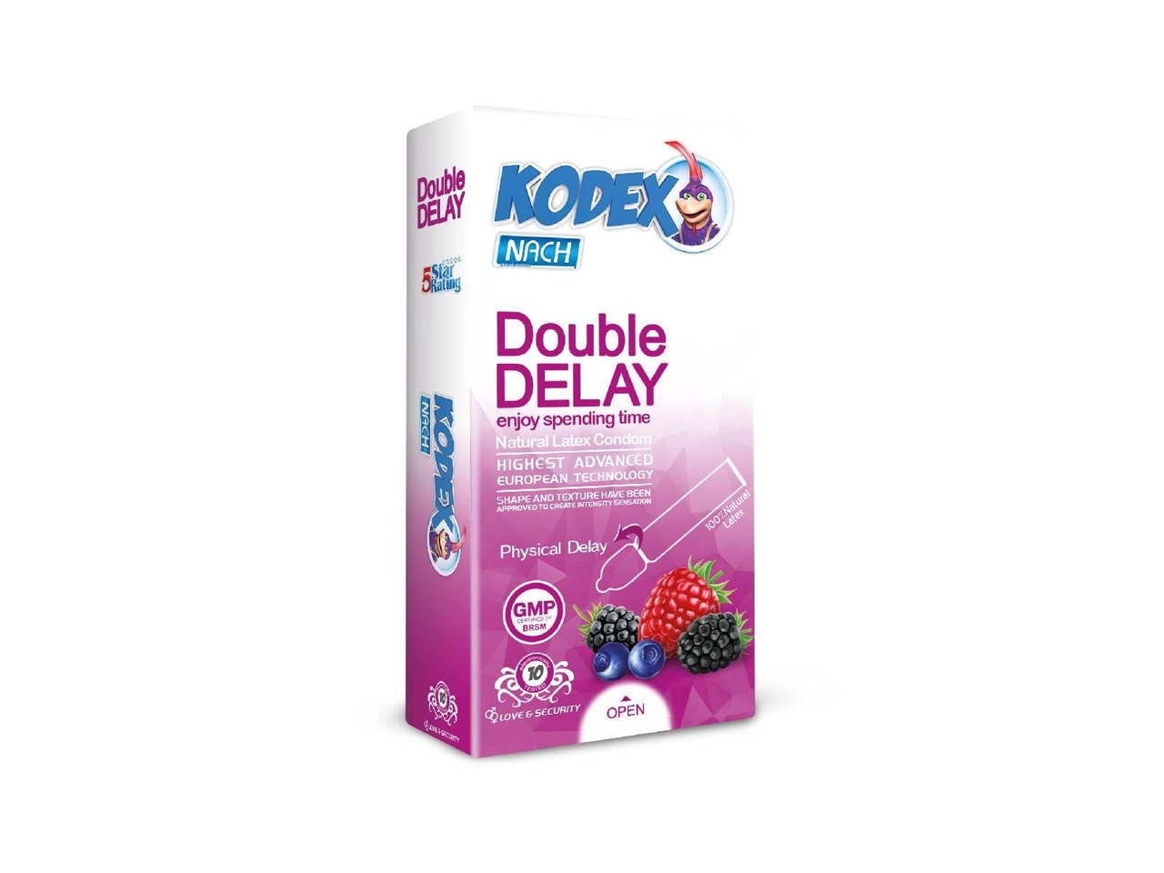 کاندوم KODEX تمشک بلوبری Double Delay