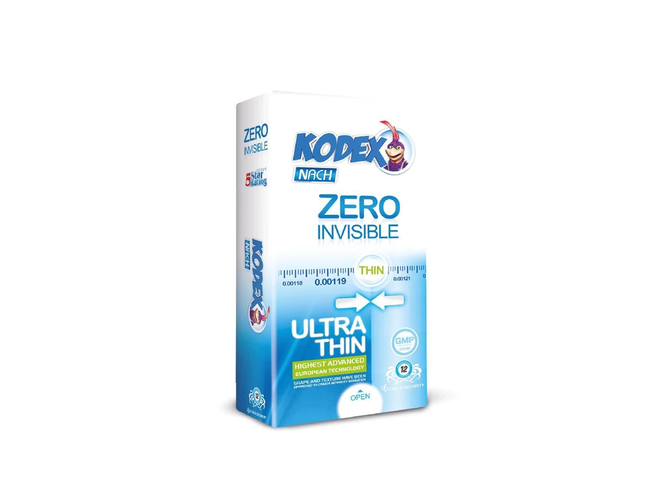 کاندوم KODEX نازک Zero Invisible