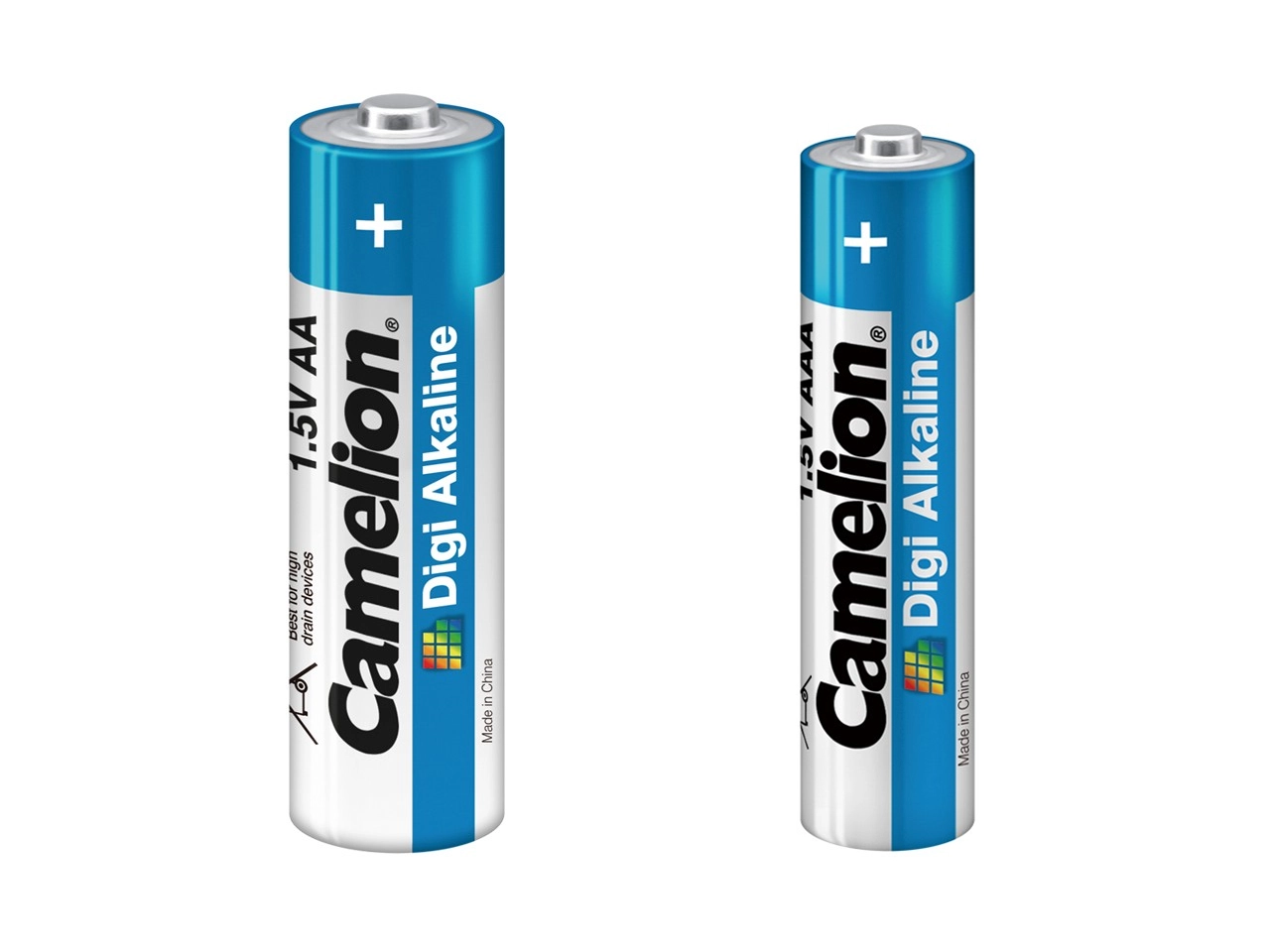 باتری قلمی و نیم‌قلمی Camelion Digi Alkaline