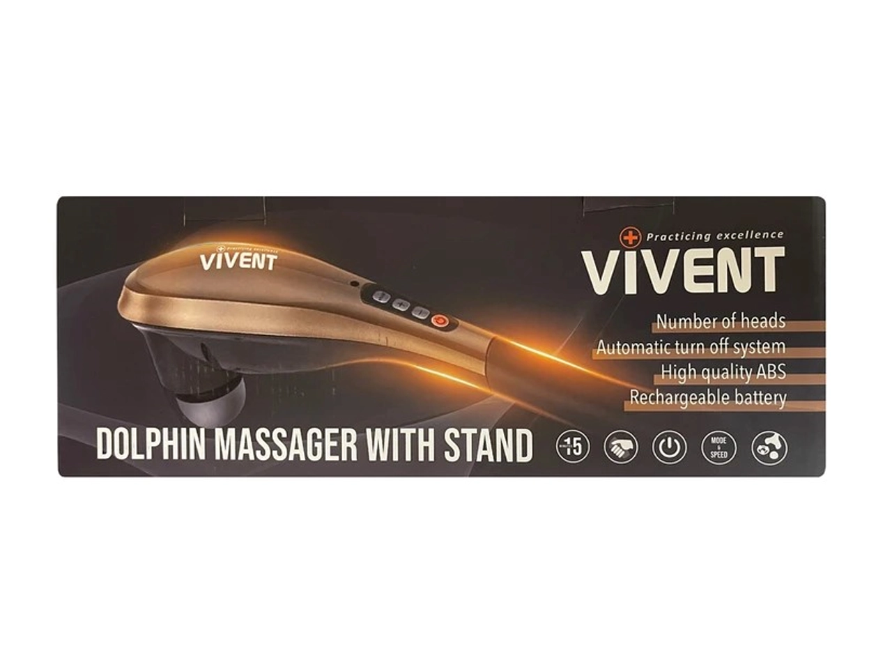 ماساژور شارژی Vivent مدل Dolphin