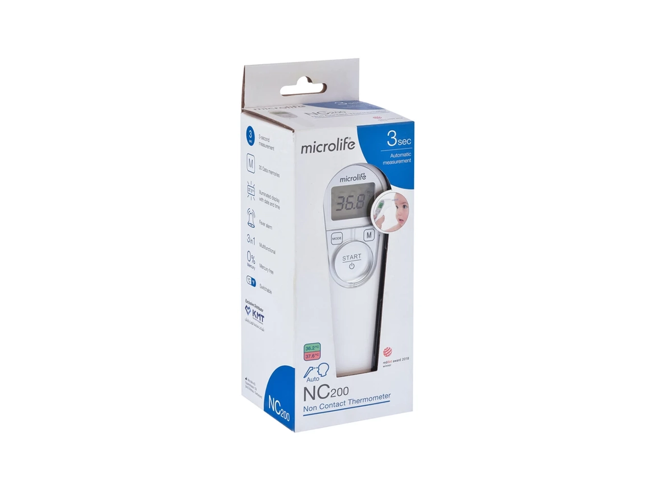 تب‌ سنج مادون قرمز Microlife مدل NC200